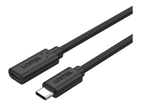 UNITEK C14086BK-1M Przedłużacz Kabel USB-C 4K 60HZ PD 20V/5A 1m