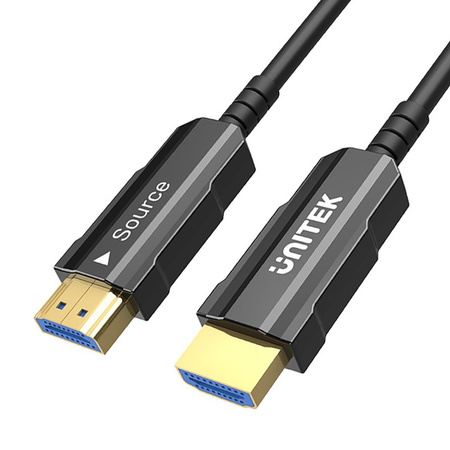Kabel Optyczny HDMI 2.0 20m 4K60Hz C11072BK-20M 