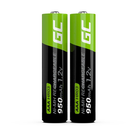 GREEN CELL AKUMULATORKI PALUSZKI 2X AAA R3 950MAH