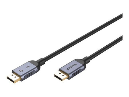 UNITEK C1628GY01-2M Kabel DisplayPort 1.4 8K60Hz 4K240Hz HDR 2m