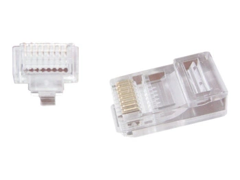 GEMBIRD LC-PTU-01/50 Gembird wtyk sieciowy RJ45 (50 sztuk) przelotowy UTP,8P8C, do drutów i linek