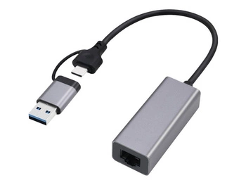 GEMBIRD USB 2.5G Gigabit network adapter space grey