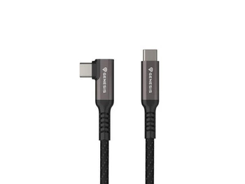 NATEC Genesis kabel USB-C M/M 3.1 Gen 2 3m PD 60W VR czarny