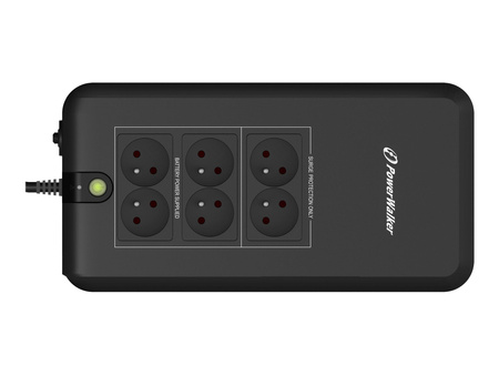 POWERWALKER UPS VFD 800 APFC FR Offline 800VA 6X 230V PL