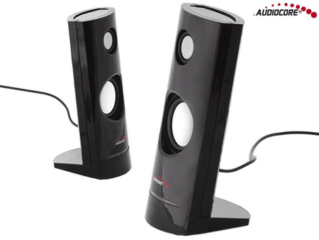 Głośniki Audiocore AC860 komputerowe 8W USB, czarne