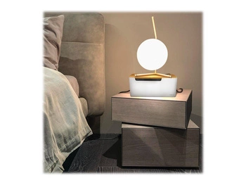 LOGILINK KAB0075 Cable box 320x140x130 mm white with bamboo lid