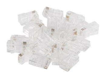LANBERG PLU-6000EZ Lanberg wtyk sieciowy RJ45 (8P8C) KAT.6 UTP (100 SZT) przelotowy