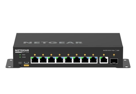 Przełącznik zarządzalny GSM4210PD Switch 8xGE PoE+ 1xSFP 