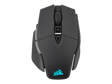 CORSAIR M65 RGB ULTRA Wireless Gaming Mouse Backlit RGB LED Optical Silver ALU Black
