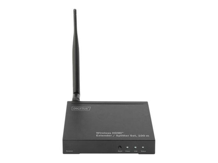 DIGITUS DS-55315 Wireless HDMI Extender Receiver Unit 5GHz Full HD 1080p for splitter function