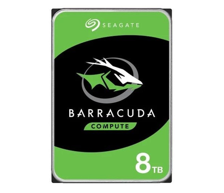 SEAGATE ST8000DM004 Dysk Seagate BarraCuda, 3.5, 8TB, SATA/600, 256MB cache