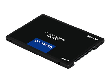 GOODRAM SSD CL100 GEN.3 960GB 2.5inch SATA3 540/460 MB/s