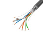 Kabel FTP Lanberg kat. 5e 305m drut CU outdoor żelowany