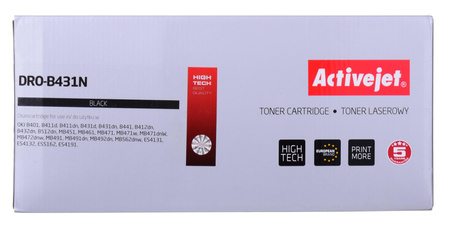 Activejet DRO-B431N Bęben (zamiennik OKI 44574302; Supreme; 25000 stron; czarny)
