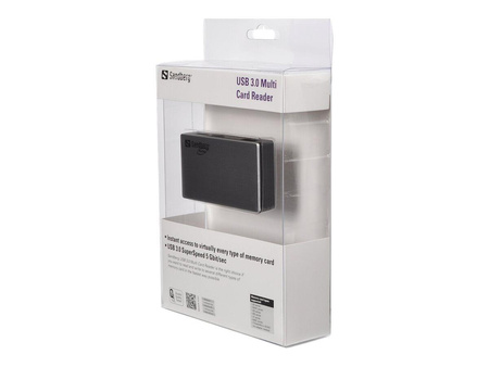 SANDBERG 133-73 Sandberg czytnik kart pamięci USB 3.0 Multi Card Reader