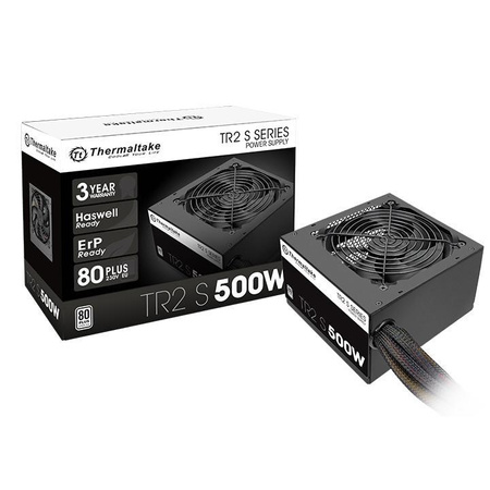 Chłodzenie TR2 S Black 500W (80+ 230V EU, 2xPEG, 120mm, Single Rail) 