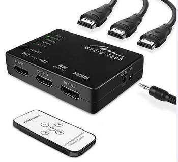 Switch HDMI Media-Tech 5xHDMI Switch 4K MT5207