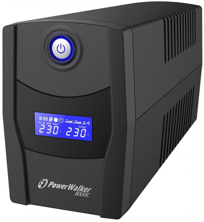 POWERWALKER UPS VI 600 STL FR Line-Interactive 600VA 2X 230V PL USB-B Towar naprawiany (P)