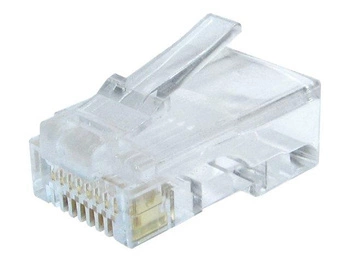 GEMBIRD LC-8P8C-002/10 Gembird wtyk sieciowy RJ45 (10 sztuk) kat. 6, 8P8C, 30U, do drutów
