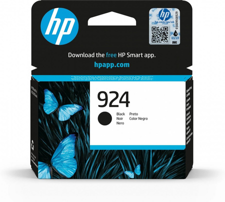 HP 924 BLACK ORIGINAL INK/EN/DE/PL/CZ CARTRIDGE