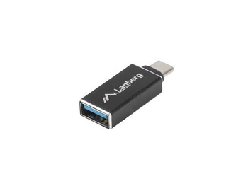 Adapter Lanberg USB type-C(F) - USB-A(F) 3.1 czarny