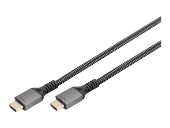 DIGITUS Kabel PREMIUM połączeniowy HDMI 2.1 Ultra HighSpeed 8K60Hz UHD Typ HDMI A/A M/M czarny 2m