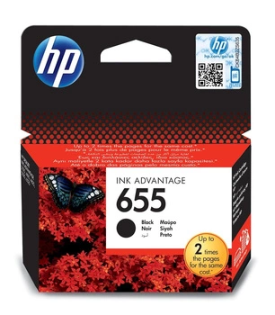 INK CARTRIDGE NO 655 BLACK/HU