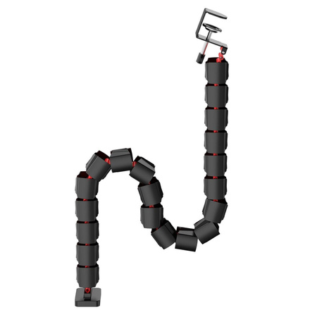 Organizer kabli, 1345mm czarno czerwony RS125