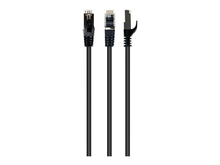 GEMBIRD PP6A-LSZHCU-BK-3M Gembird patchcord RJ45, kat. 6A, SFTP, LSZH, 3m, czarny
