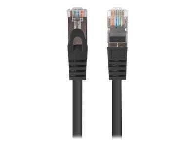 LANBERG Patchcord Cat.6 FTP 2m black 10-pack