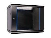 EXTRALINK 9U 600X600 wisząca szafa rack szara