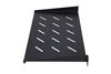Półka rack 1U do szaf wiszących czarna 25 cm