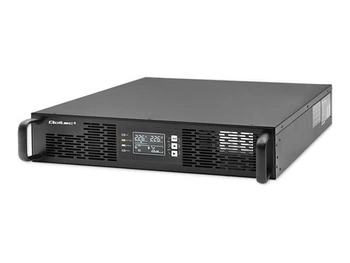 QOLTEC 52285 Zasilacz awaryjny UPS do RACK / 1kVA / 1000W / Power Factor 1.0 / LCD / EPO / USB / On line