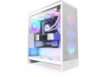 NZXT OBUDOWA H7 FLOW RGB MIDI TOWER Z OKNEM BIAŁA (2024)