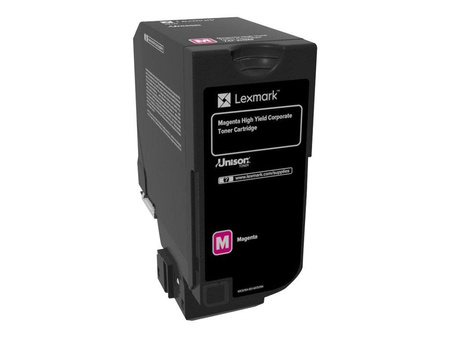 LEXMARK 74C2HME Toner Lexmark 74C2HME magenta 12 000 str. CS725de / CS725dte