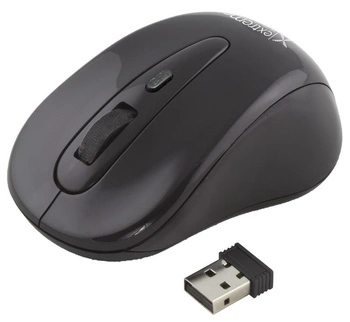 MYSZ BEZPRZEWODOWA OPTYCZNA XM104K MAVERICK 1200DPI / 2,4GHz /   3D / CZARNA
