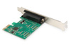 Karta rozszerzeń (Kontroler) LPT PCI Express, 1xDB25, Low Profile, Chipset: ASIX99100