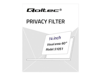 QOLTEC 51051 Qoltec Filtr prywatyzujący RODO 14 16:9