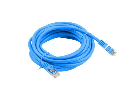 LANBERG PATCHCORD FTP KAT.6 10M NIEBIESKI FLUKE PASSED PCF6-10CC-1000-B