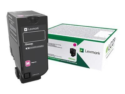 LEXMARK 73B20M0 Toner Lexmark 73B20M magenta zwrotny 15 000 str. CS827de / CX827de