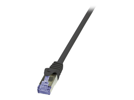 LOGILINK CQ3103S LOGILINK Patchcord Cat.6A 10G S/FTP PIMF PrimeLine 15m czarny