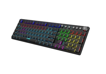 Klawiatura przewodowa/bezprzewodowa iBOX Aurora K-6 Gaming, mechaniczna Low profile, LED