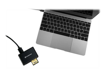 TRANSCEND TS-RDC8K2 Transcend All-in-1 Multi Memory Card Reader USB 3.1 Gen 1 Type C