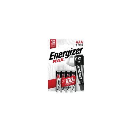 Baterie alkaliczne LR03/AAA blister 4szt. ENERGIZER MAX 
