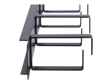 EXTRALINK organizer kabli 1U czarny