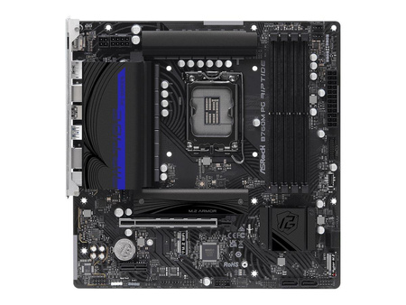 ASROCK B760M PG RIPTIDE mATX 4xDDR5 1xPCIe 4.0 x16 LAN 2.5Gb/s