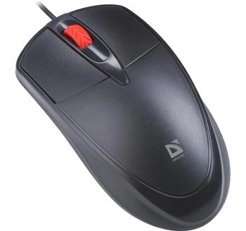 Mysz przewodowa silent click ICON MB-057 1000 DPI Czarna