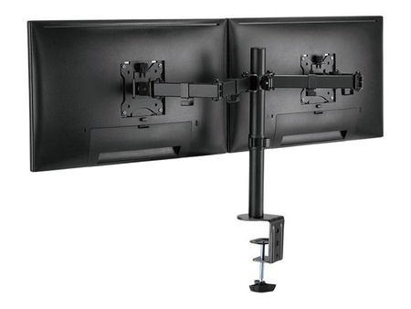 LOGILINK BP0098 Uchwyt na dwa monitory 17-32inch regulowana długość ramienia
