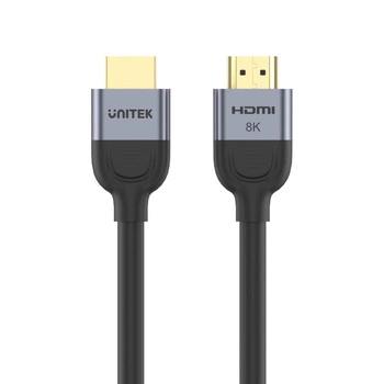 Kabel HDMI 2.1 8K 60Hz 1m; czarny; C11086GY01-1M