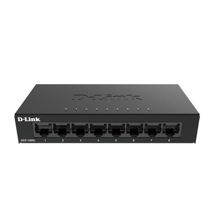 8-PORT LAYER2 GIGABIT SWITCH/.